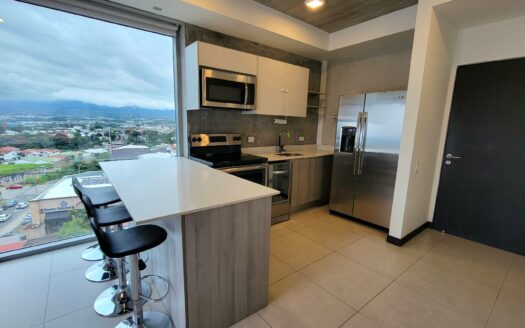 Se alquila hermoso apartamento en Rohrmoser en exclusivo condominio vertical. Cod 23472