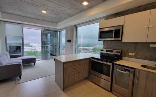 Apartment for rent in Rohrmoser in an exclusive vertical condominium Q-BO Skyhomes. Cod 23504