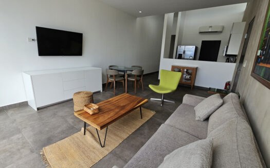 Se alquila hermoso apartamento contemporáneo en Guachipelín de Escazú. Cod 24589